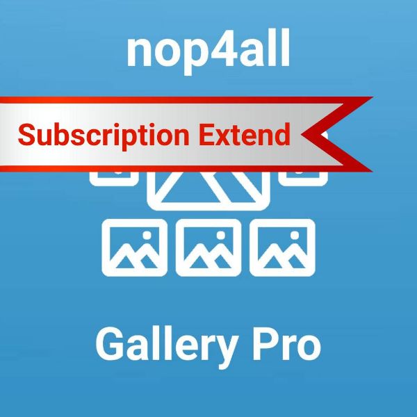 Picture of Subscription Extend - Gallery Pro - Test